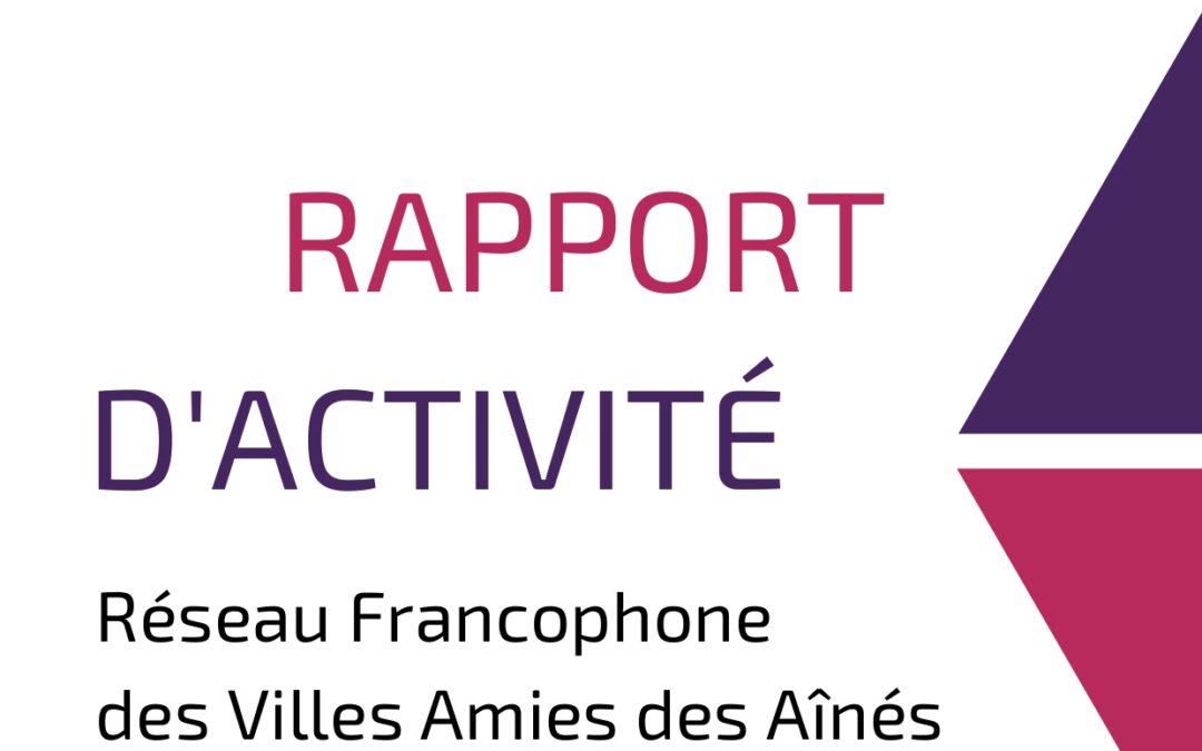 Rapport d’activité 2015