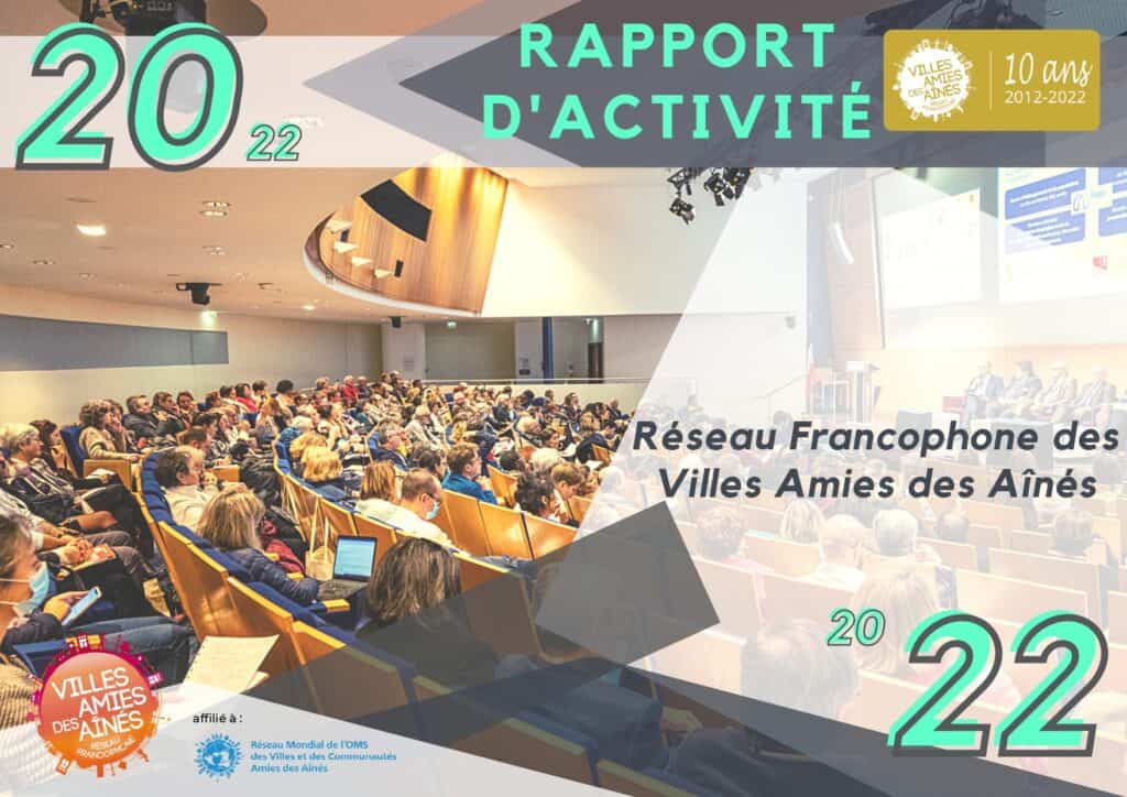 Bandeau d'accueil avec une grande assemblée lors d'une conférence.