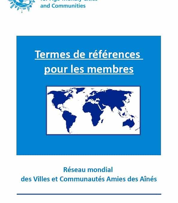 Termes de références – Adhésion OMS